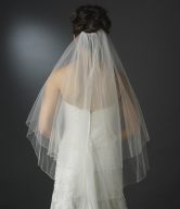 double layer wedding veil