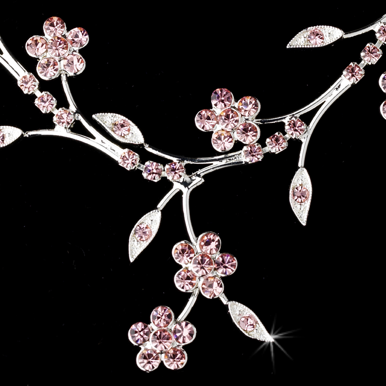 Beautiful Floral Bridal Jewelry Set