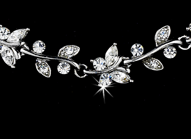 Crystal Butterfly Bouquet Jewelry BQ-Butterfly-Large – Wedding Accessories  by Pierre, LLC