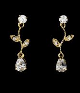 CZ Drop Earrings