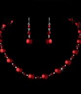 Red & Burgundy Jewelry Sets