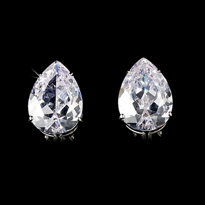 Cubic Zirconia Wedding Necklace Set