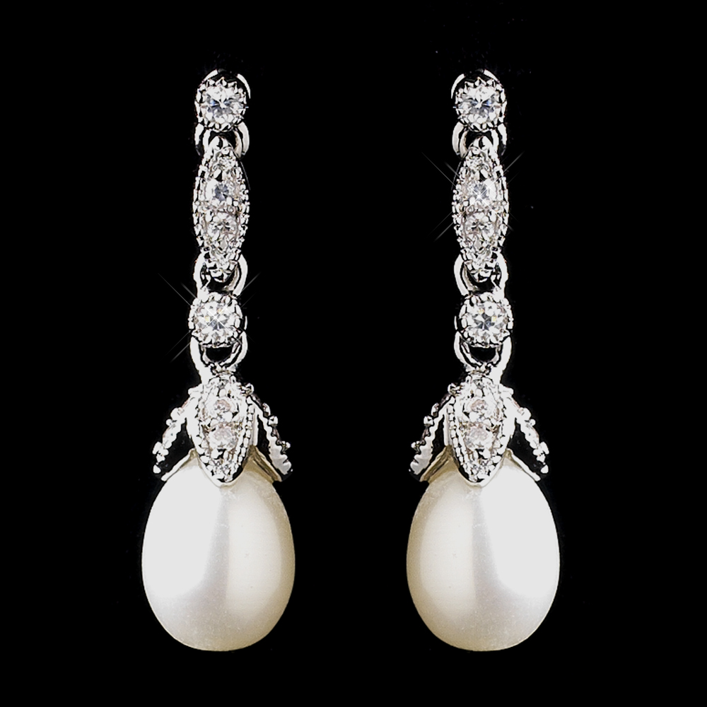 Pearl Wedding Earrings