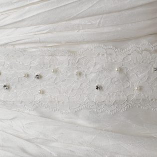 Lace Bridal Sash