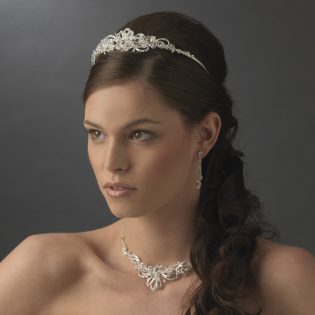 Bridal Tiara Necklace Set