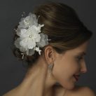 Stylish Bridal Floral Headpieces for Your Wedding Hairstyle